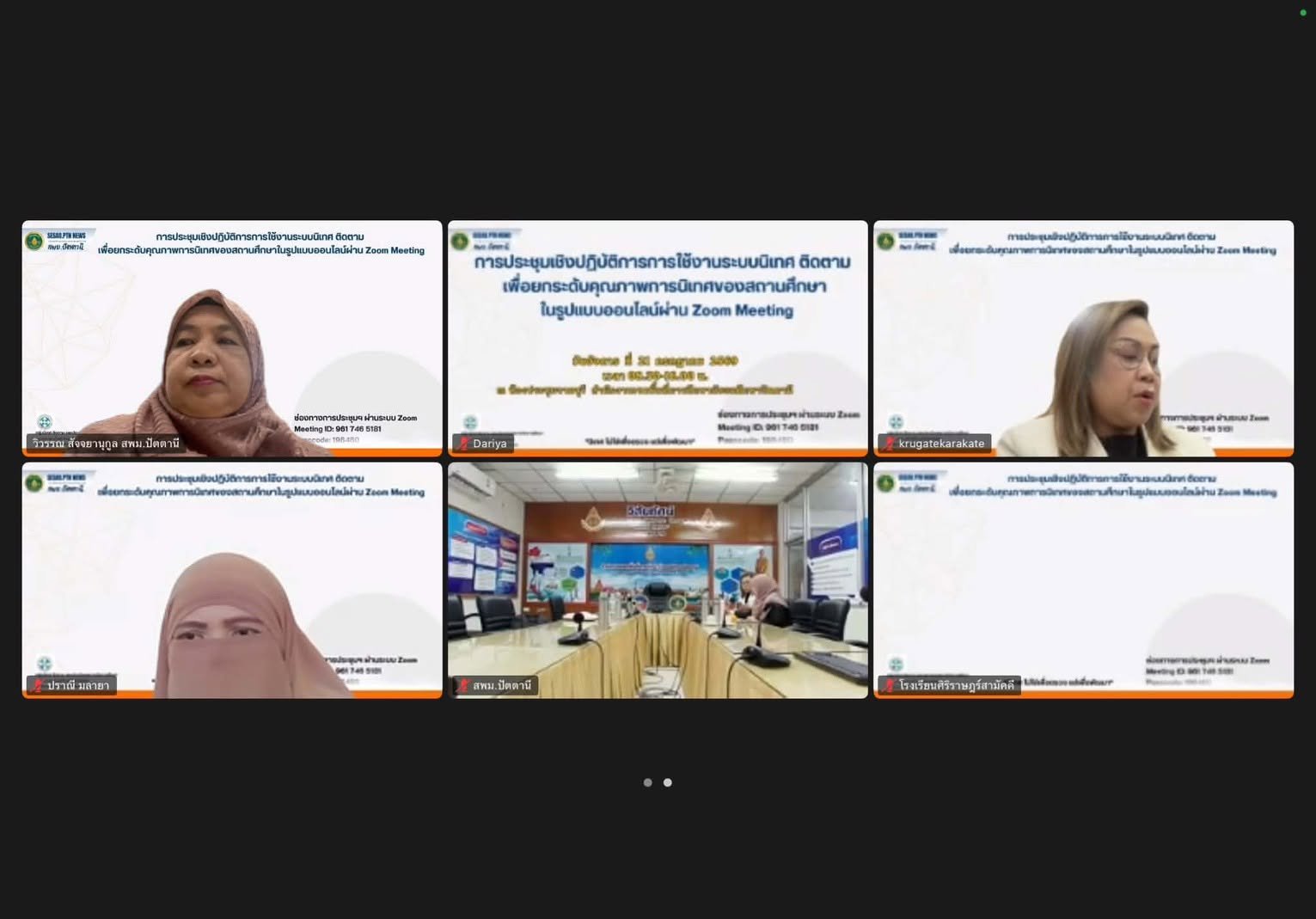 การประชุมเชิงปฏิบัติการการใช้งานระบบนิเทศ ติดตามเพื่อยกระดับคุณภาพการนิเทศ