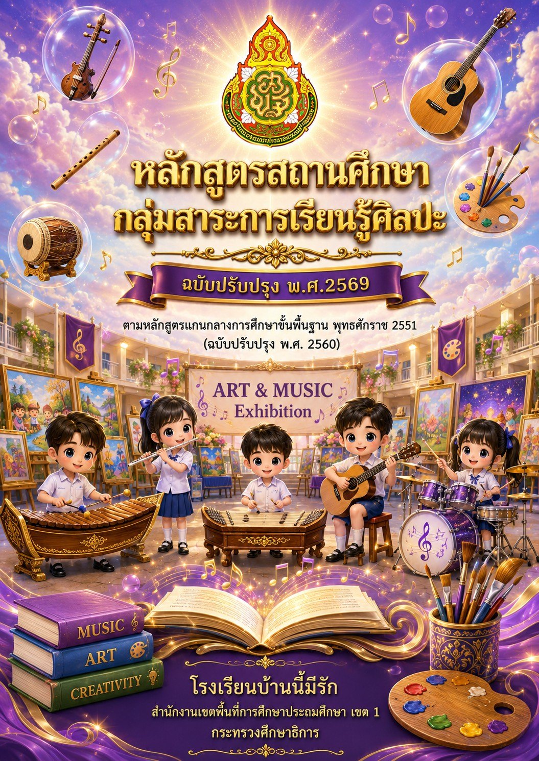 ปกหลักสูตรสถานศึกษา